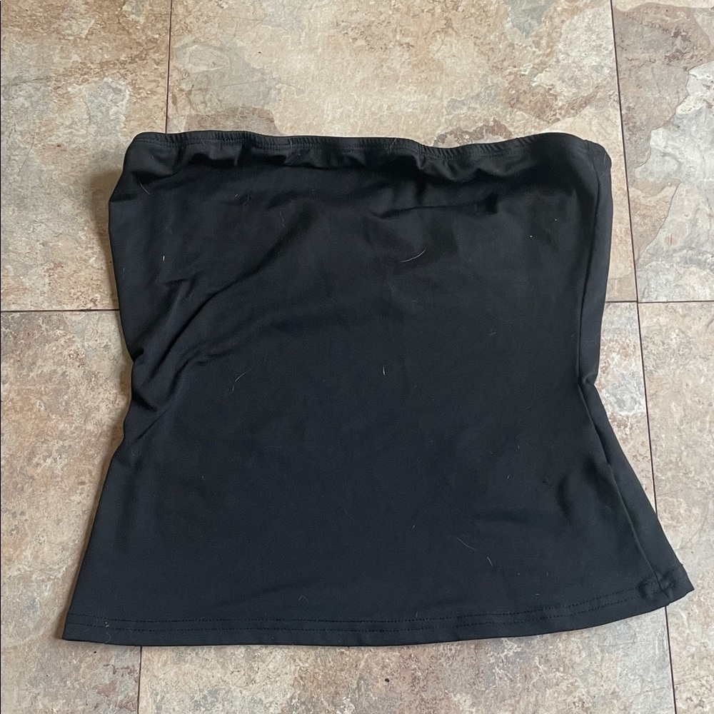 SHEIN Black Crop Top